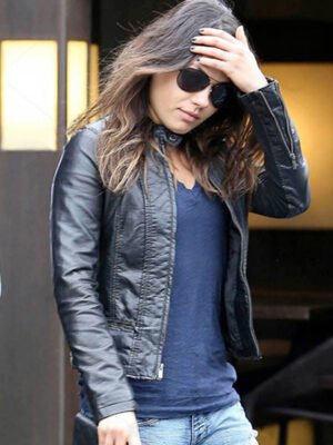 Mila Kunis Black Jacket