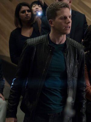 Minority Report Stark Sands Black Jacket