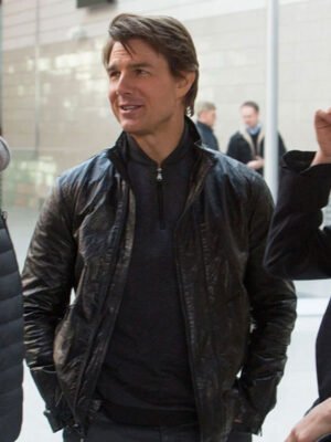 Mission Impossible Rogue Nation Tom Cruise Black Jacket
