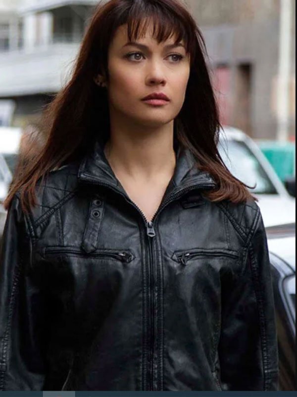 Momentum Olga Kurylenko Black Jacket