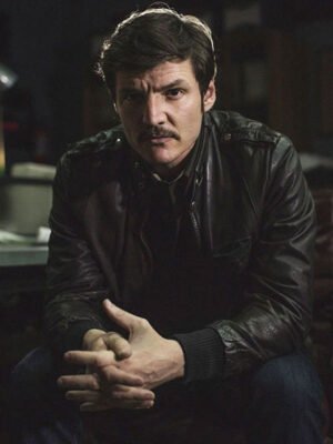Narcos Pedro Pascal Black Jacket