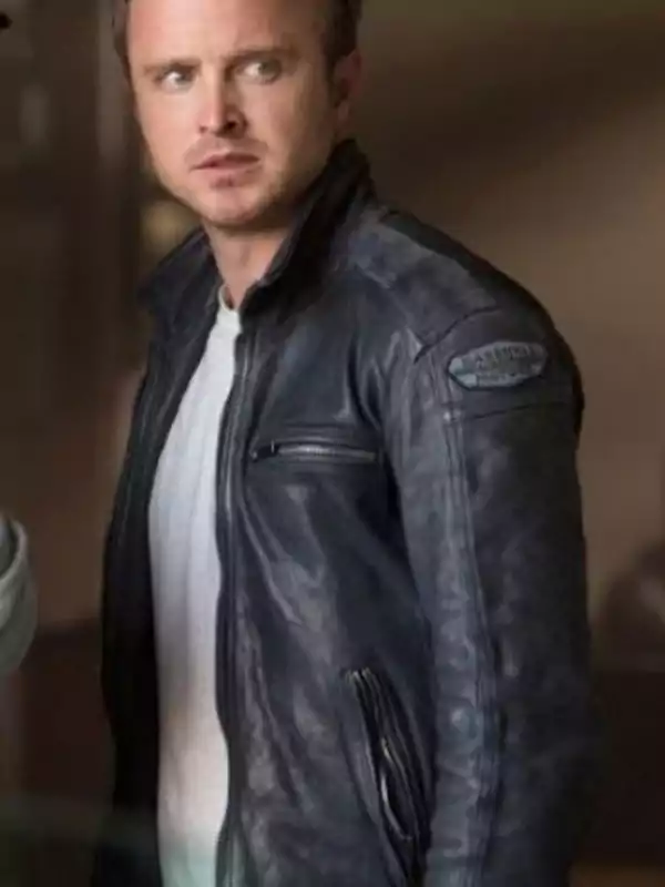 Need for Speed Aaron Paul Blue Jacket