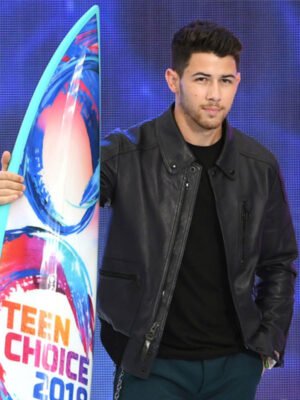 Nick Jonas Black Jacket