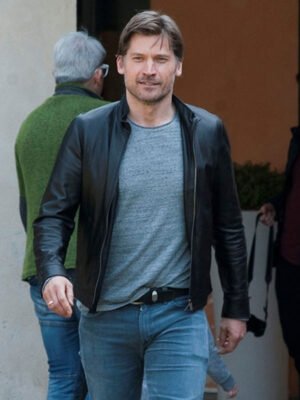 Nikolaj Coster Waldau Black Jacket