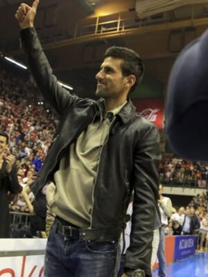 Novak Djokovic Black Jacket