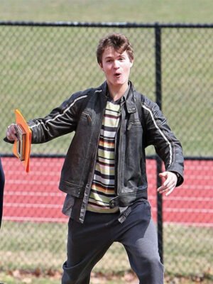 November Criminals Ansel Elgort Black Jacket