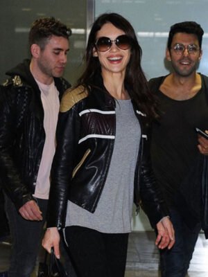 Olga Kurylenko Black Jacket