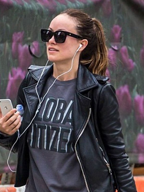 Olivia Wilde Black Jacket - Image 2