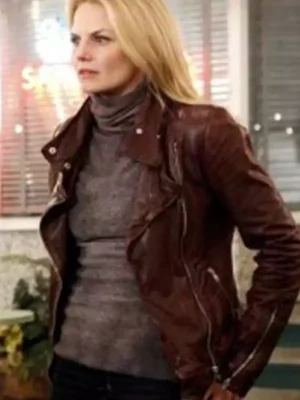 Once Upon a Time Emma Swan Brown Jacket