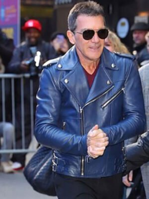 Pain And Glory Antonio Banderas Blue Jacket