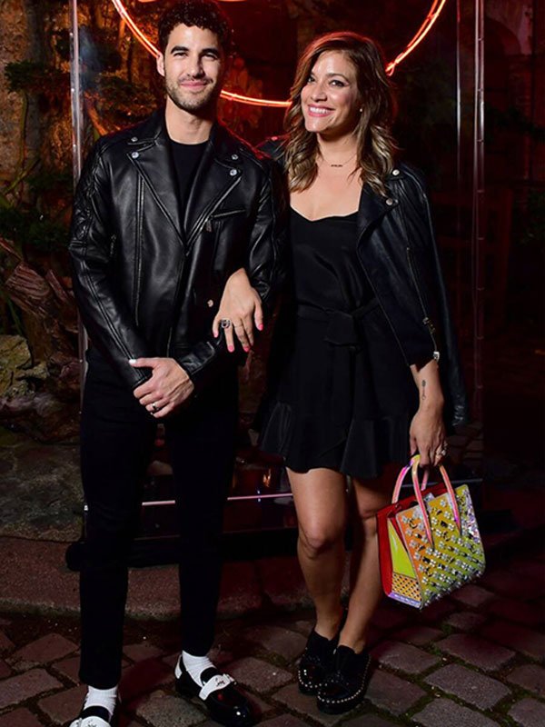 Paris Fashion Week Darren Criss Black Jacket - Image 3