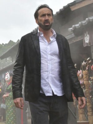 Prisoners of the Ghostland Nicolas Cage Black Blazer