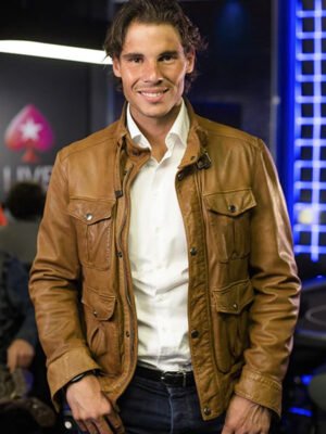 Rafael Nadal Brown Jacket