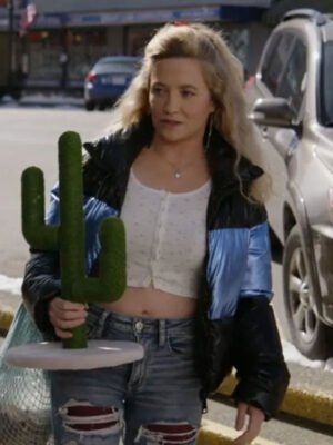 Resident Alien S03 Jenna Lamia Puffer Jacket