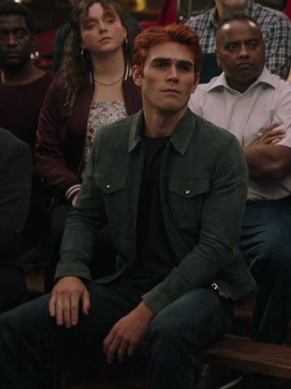 Riverdale KJ Apa Gray Jacket - Image 2