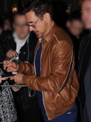 Robert Downey Jr. Brown Jacket