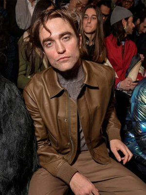Robert Pattinson Brown Jacket