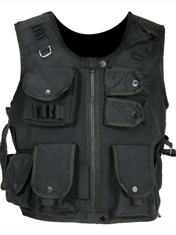 Roman Reigns UTG Law Enforcement SWAT Tactical Black Vest