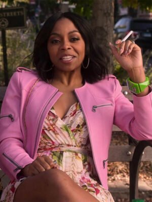 Run the World Bresha Webb Pink Jacket