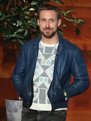 First Man Ryan Gosling Blue Jacket