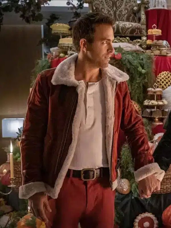 Spirited Ryan Reynolds Red Jacket