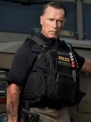 Sabotage Arnold Schwarzenegger Black Vest