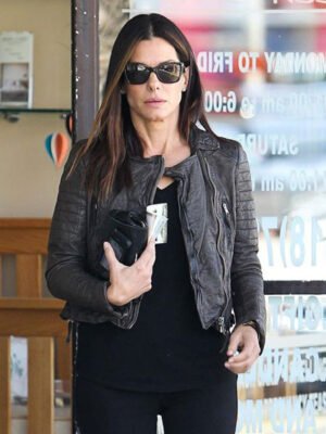Sandra Bullock Black Jacket