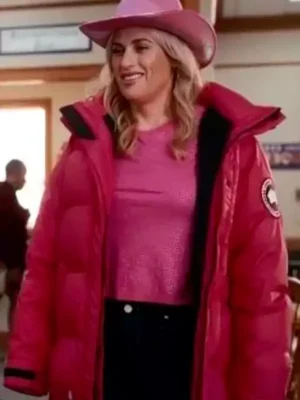 Senior Year Rebel Wilson Pink Puffer Jacket