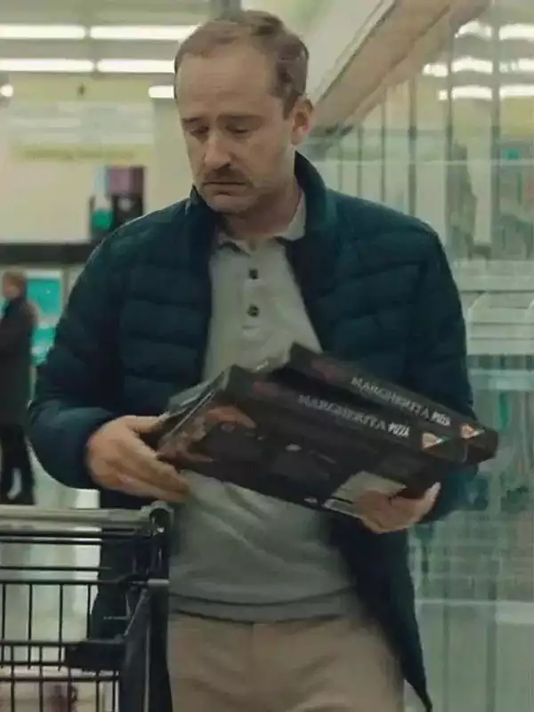 Sharp Corner Ben Foster Blue Puffer Jacket