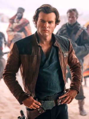 Solo A Star Story Alden Ehrenreich Brown Jacket