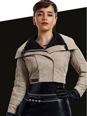 Solo A Star Story Emilia Clarke Beige Jacket