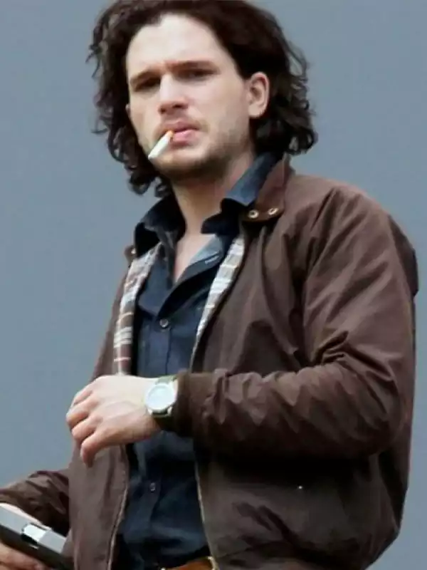 Spooks The Greater Good Kit Harington Brown Jacket