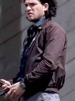Spooks The Greater Good Kit Harington Brown Jacket