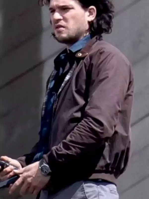 Spooks The Greater Good Kit Harington Brown Jacket