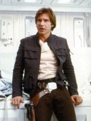 Star Wars The Empire Strikes Back Harrison Ford Black Jacket