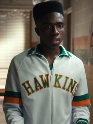 Stranger Things Celab Mclaughlin White Jacket