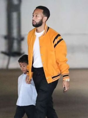 Street Style John Legend Yellow Jacket