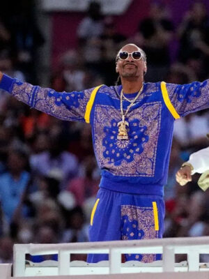 Super Bowl Halftime Snoop Dogg Blue Tracksuit