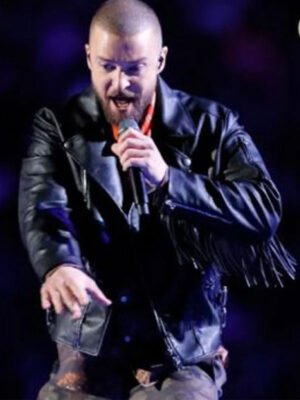 Super Bowl Halftime Show Justin Timberlake Black Jacket
