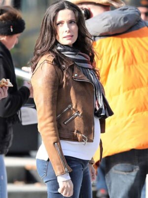 Superman & Lois Elizabeth Tulloch Brown Jacket