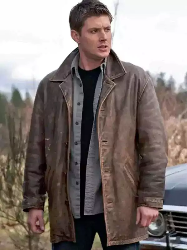 Supernatural Jensen Ackles Brown Jacket