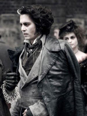 Sweeney Todd The Demon Barber of Fleet Street Johnny Depp Black Coat