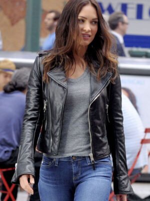 Teenage Mutant Ninja Turtles 2 Megan Fox Black Jacket