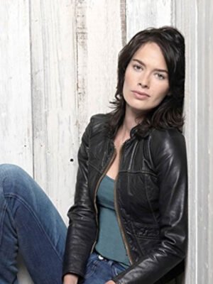Terminator Lena Headey Black Jacket