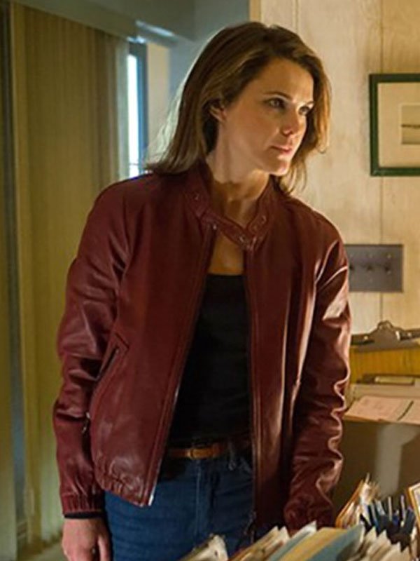 The Americans Keri Russell Red Jacket