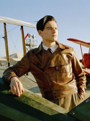 The Aviator Leonardo Dicaprio Brown Jacket