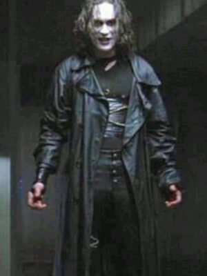 The Crow Brandon Lee Black Coat