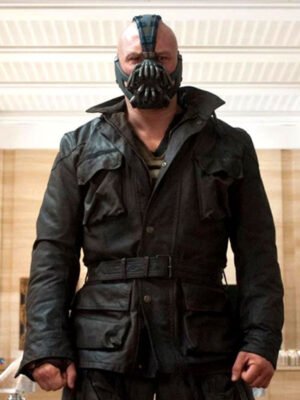 The Dark Knight Rises Tom Hardy Black Jacket