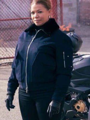 The Equalizer Queen Latifah Blue Jacket