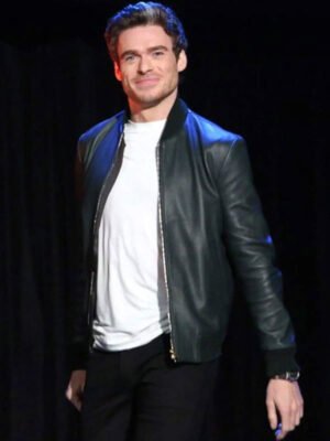 The Eternals Premiere Richard Madden Black Jacket